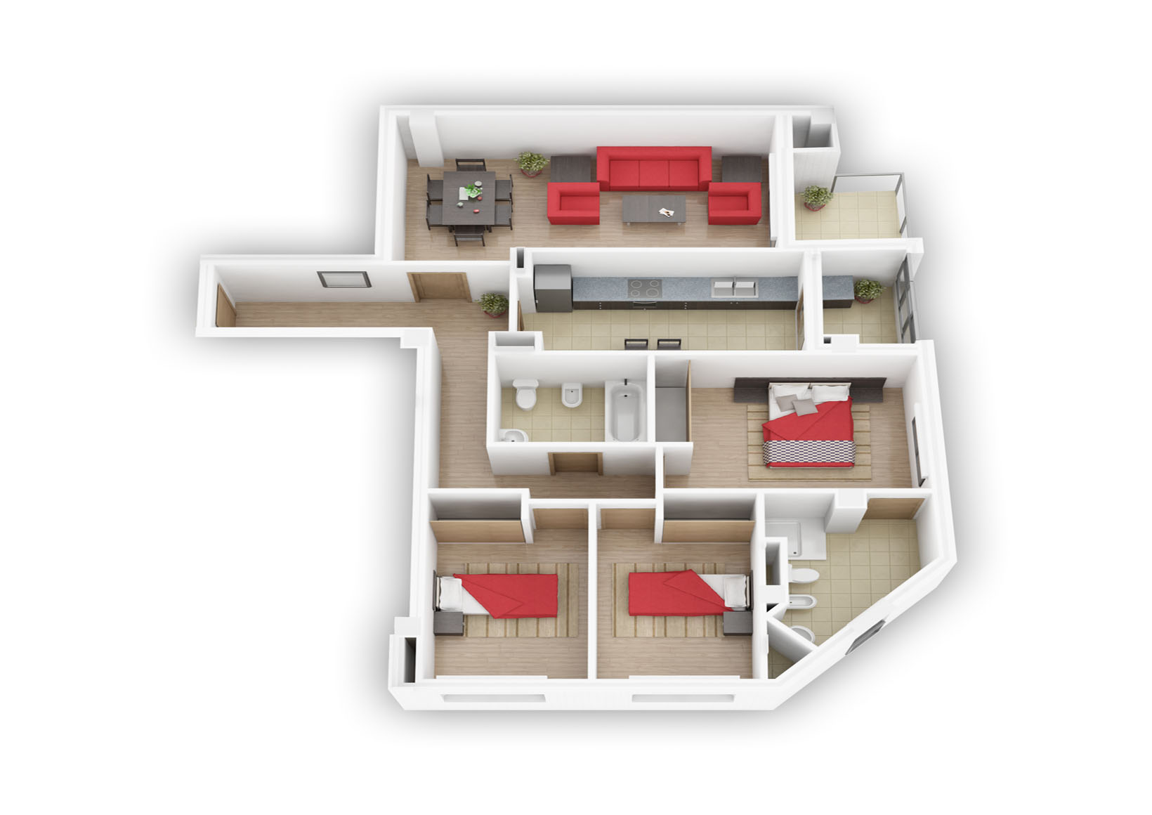 Vivienda tipo C